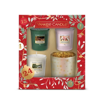 Image of Yankee Candle Christmas 3 Votive & Holder Gift Set