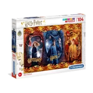 Image of Harry Potter Super Color Puzzle Harry, Ron & Hermione