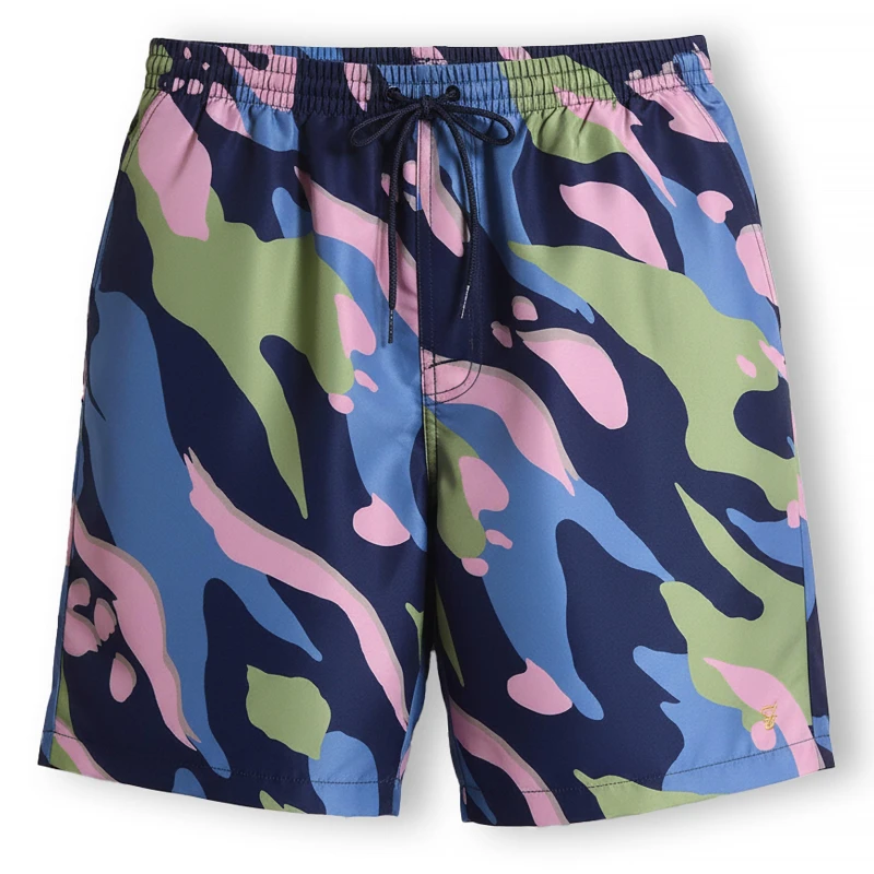 Image of Farah Colbert Camo P - Blue Blue 30 R