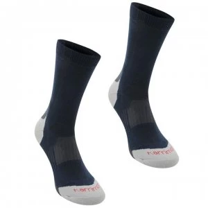 Image of Karrimor Walking Socks 2 Pack Mens - Navy