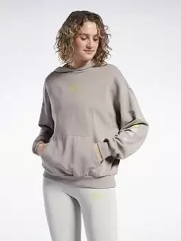 Image of Reebok Classics Supernatural Graphic Hoodie, Blue Size XS Women