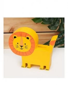 Image of Jungle Baby London The Lion Wooden Money Box