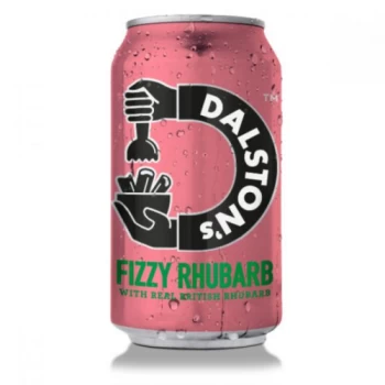 Image of Dalstons Rhubarb Seltzer - 330ml x 24