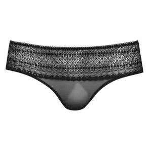 Image of DKNY Tab Top Bikini Briefs - Black
