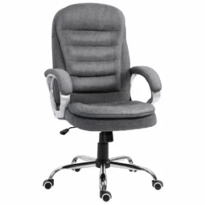 Image of Rose Executive Chair with Lumbar Support, Light Grey