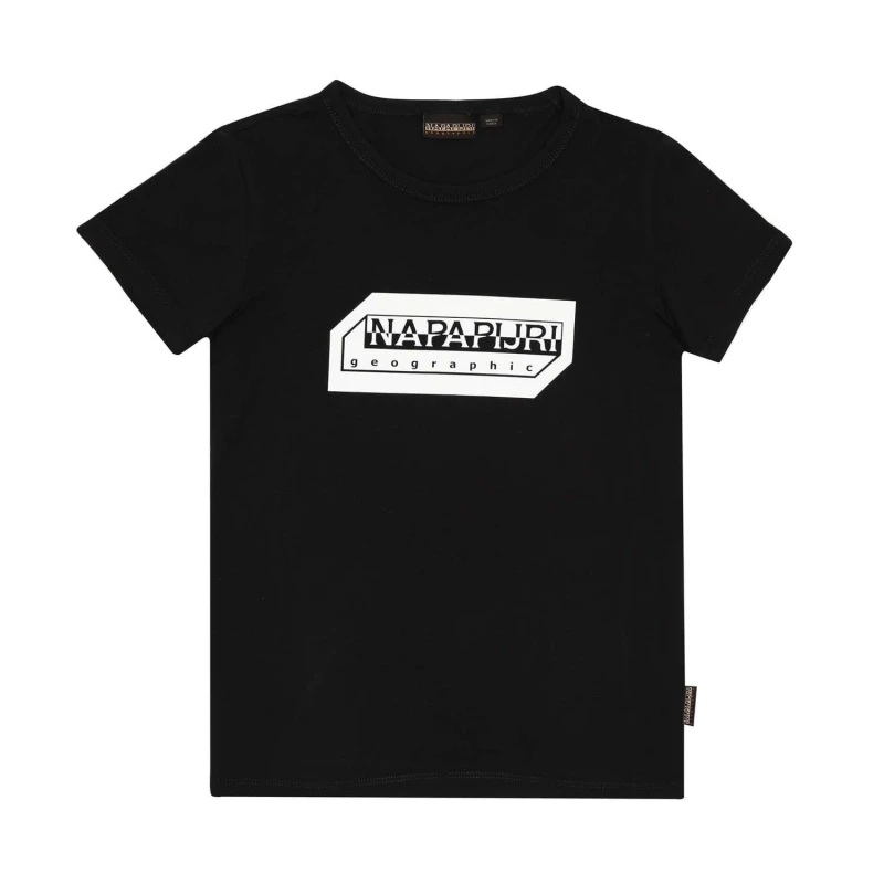 Image of Napapijri Kitik T-Shirt - Black XL Boys