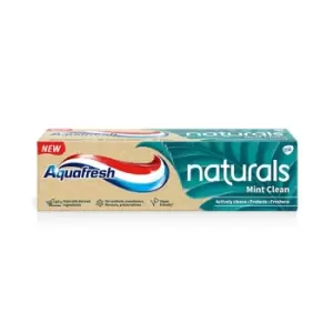 Image of Aquafresh Naturals Mint Clean Toothpaste 75ml