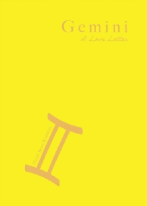 Image of Gemini : A Love Letter Paperback / softback