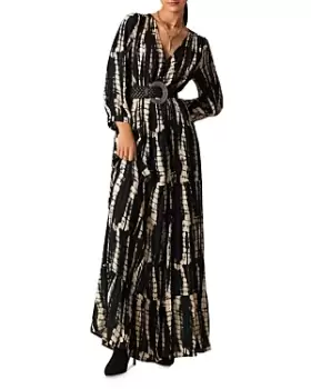 Image of ba & sh Kezia Tie Dye Maxi Dress