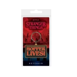 Image of Stranger Things PVC Keyring Hopper Lives!