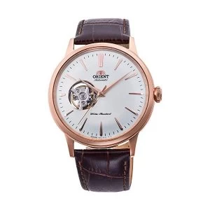 Image of Orient Classic Open Heart Automatic Leather Strap Watch RA-AG0001S10B