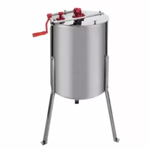 Image of Monster Shop 28104 Manual 4 Frame Honey Extractor - Silver
