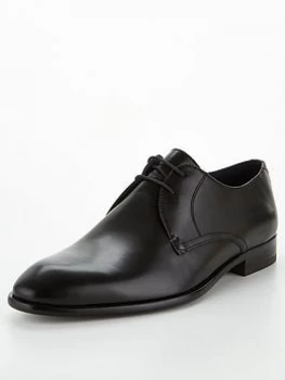 Image of Ted Baker Sumpsa Leather Shoes - Black, Size 11, Men