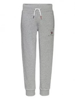 Image of Tommy Hilfiger Boys Logo Jogger - Grey Marl