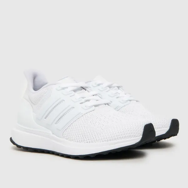 Image of adidas white ubounce dna Junior trainers White UK 12 (EU 30½)
