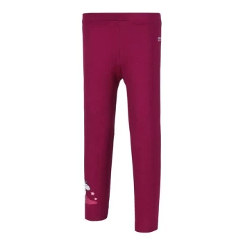Image of Regatta Peppa Legging - RaspRd/RaspW