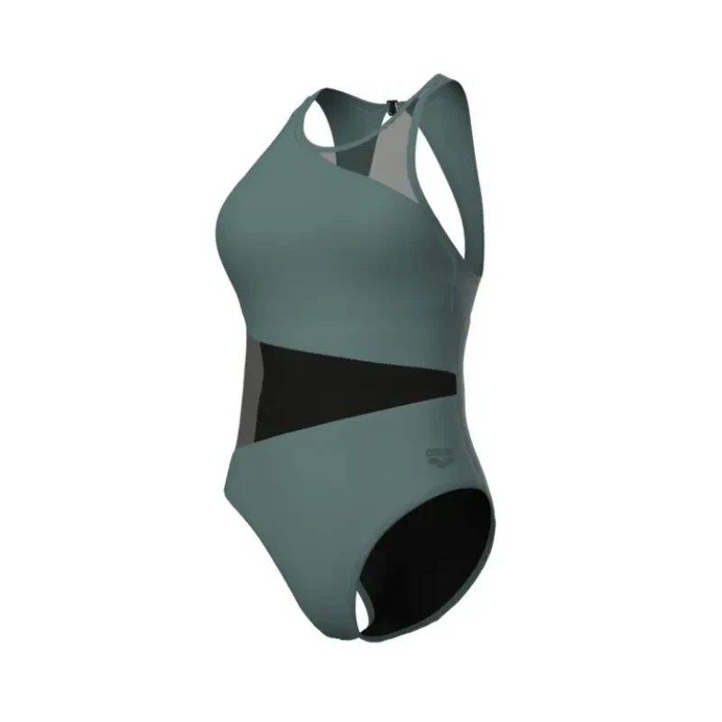 Image of Womens 1 Piece swimsuit Arena Vent B Vert Female 38