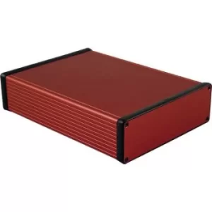 Image of Hammond Electronics 1455T2201RD 1455T2201RD Treaded casing 220 x 165 x 51.5 Aluminium Red
