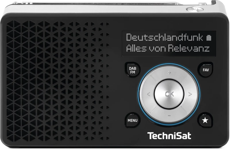 Image of TechniSat DIGITRADIO 1 A Portable Analog & digital Black. Silver