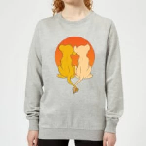 Image of Disney Lion King We Are One Womens Sweatshirt - Grey - M