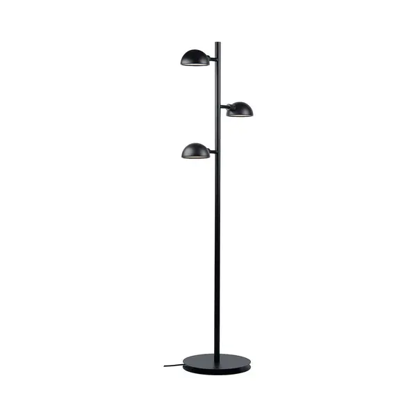 Image of Nomi Multi Arm Floor Lamp Black E14