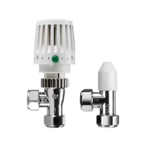 Image of Honeywell Home Valencia Classic TRV & Lockshield 15mm Angled Body VTL120-15A - 921882