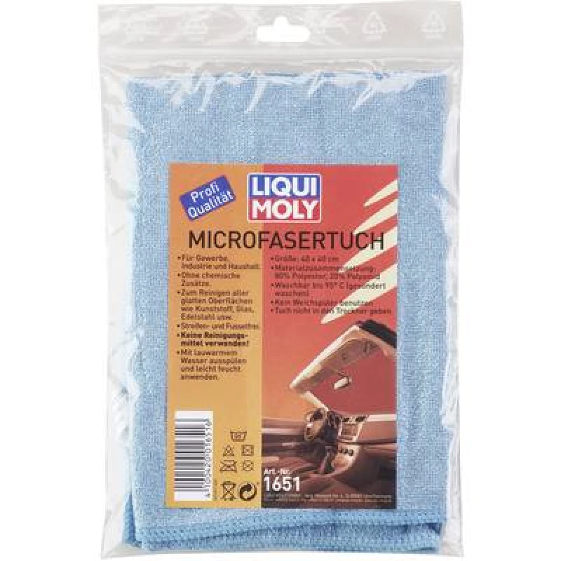 Image of LIQUI MOLY Polishing Cloth Microfiber Cloth Microfibre 1651