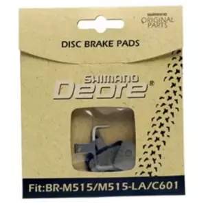 Image of Shimano Deore BRM515 Cable Actuated Disc Brake Pads - Grey