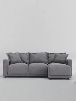 Image of Swoon Aurora Fabric Right Hand Corner Sofa - Smart Wool