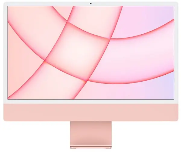 Image of Apple 24" iMac with Retina 4.5K Display M1 Chip 8GB RAM 256GB SSD - Pink