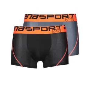 Image of Athena AIR PERFORMANCE X2 mens Boxer shorts in Black - Sizes XXL,S,L