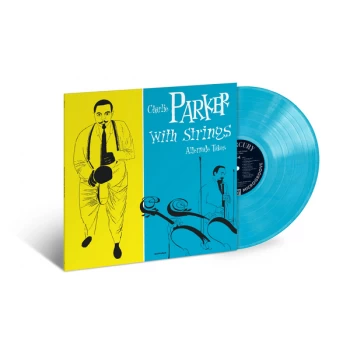 Image of Charlie Parker With Strings - Alternate Takes Blue Vinyl