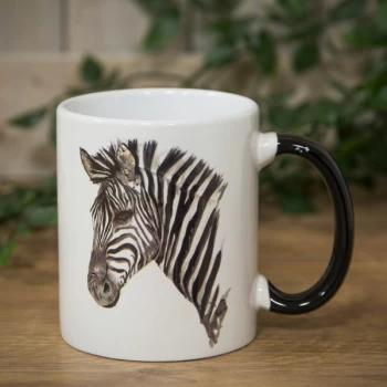 Image of Meg Hawkins Mug - Zebra