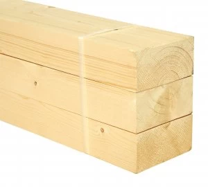 Image of Wickes Whitewood PSE 44 x 94 x 2400mm Pack 3