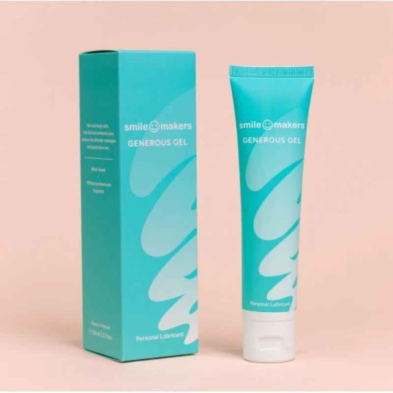 Image of Smile Makers Generous Gel Luxuriously Textured Gel Lube 60ml