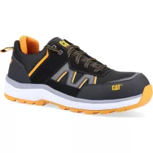 Image of Caterpillar Mens Accelerate S3 Safety Trainer Black / Orange Size 10