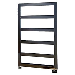 Image of Kensington Black Towel Radiator 900x530mm