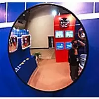 Image of Security Mirror Black 40 x 40 x 40 cm