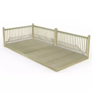 Image of 8' x 16' Forest Patio Deck Kit No. 5 (2.4m x 4.8m)