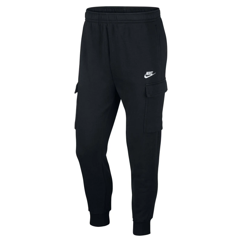 Image of Nike Sportswear Club Fleece Mens Cargo Pants - Black M