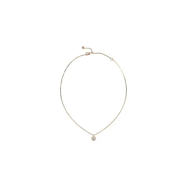 Image of Guess Jewellery Ladies 16-18" 4G Pendant Necklace UBN04162RG