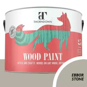 Image of Thorndown Ebbor Stone Satin Interior and Exterior Wood Paint 2.5L