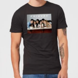 Image of Friends Milkshake Mens T-Shirt - Black - M