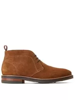 Image of Base London Base London Denali Suede Boots, Dark Brown, Size 10, Men