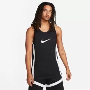 Image of Nike Dri-FIT Icon Mens Basketball Jersey - Black