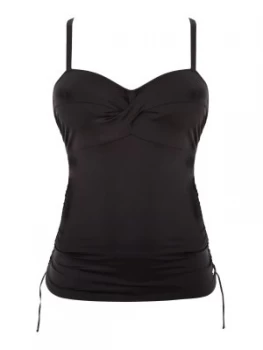 Image of Fantasie Versailles uw twist front tankini Black
