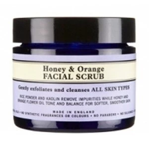 Image of Neals Yard Remedies Honey and Orange Facial Scrub 75g