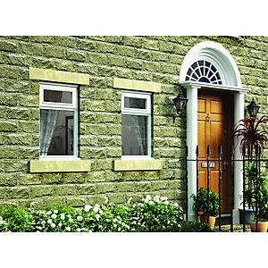 Image of Wickes White Timber Casement Window - Top Hung 1045 x 910mm