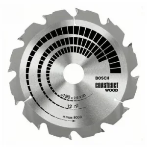 Image of Bosch 2608640635 Circular Saw Blade Construct Wood 230x30x2.8mm 16...