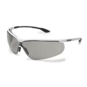 Image of Uvex Sportstyle Anti-Mist UV Safety Glasses, Grey Polycarbonate Lens, Vented
